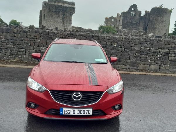 Mazda Mazda6 Estate, Diesel, 2015, Red