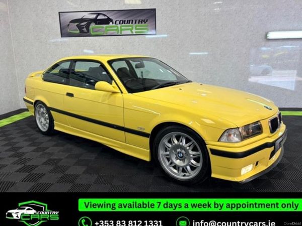 BMW M3 Coupe, Petrol, 1998, Yellow