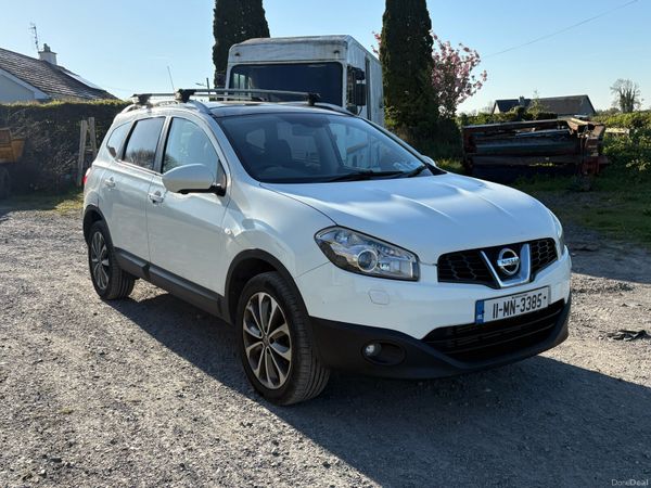 Nissan Qashqai+2 Hatchback, Diesel, 2011, White