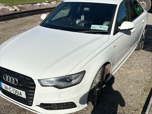 Audi A6 Saloon, Diesel, 2014, White