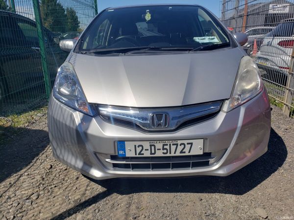Honda Fit Hatchback, Petrol Hybrid, 2012, Silver