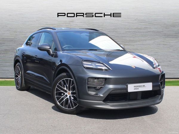 Porsche Macan SUV, Electric, 2026, Grey