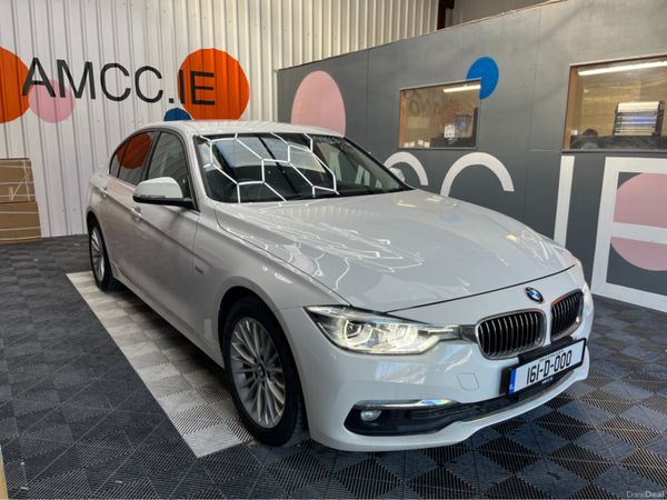 BMW 3-Series Saloon, Diesel, 2016, White