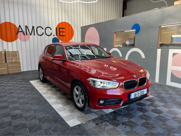 BMW 1-Series Hatchback, Diesel, 2018, Red