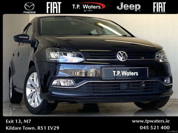 Volkswagen Polo Hatchback, Petrol, 2017, Black