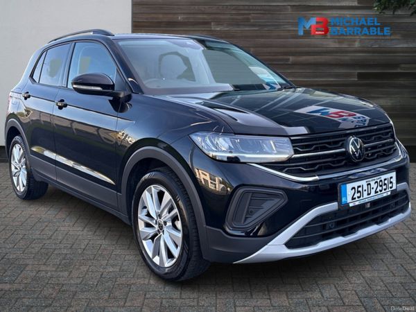 Volkswagen T-Cross SUV, Petrol, 2025, Black