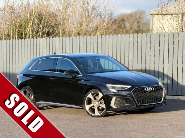 Audi A3 Hatchback, Diesel, 2022, Black