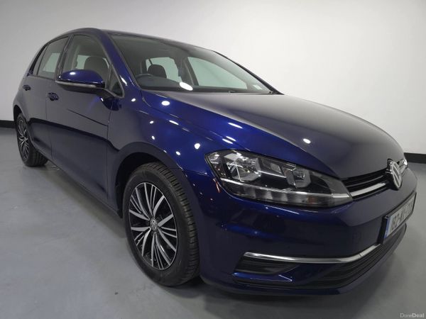 Volkswagen Golf Hatchback, Diesel, 2018, Blue
