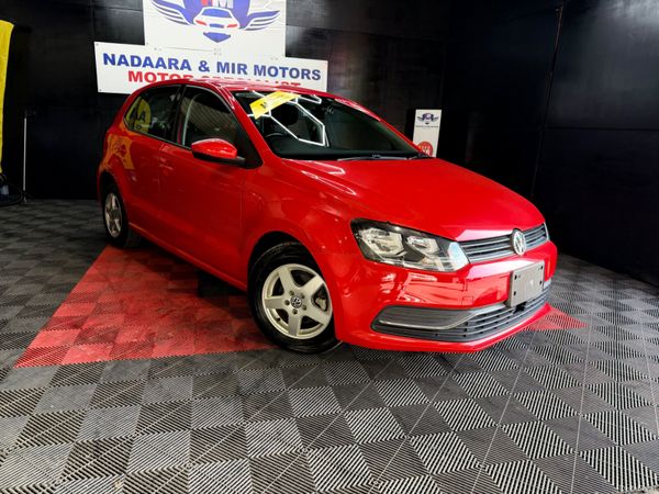 Volkswagen Polo Hatchback, Petrol, 2017, Red
