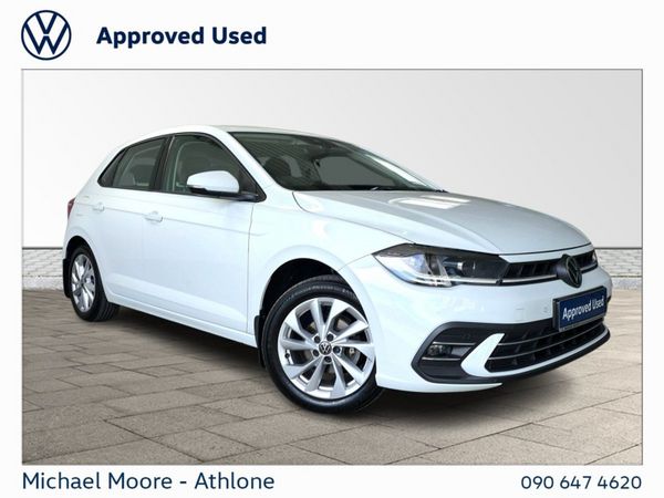 Volkswagen Polo Hatchback, Petrol, 2023, White