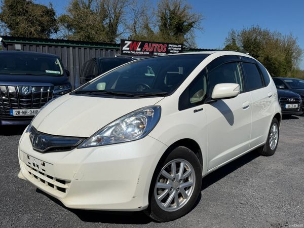 Honda Fit Hatchback, Petrol Hybrid, 2012, White