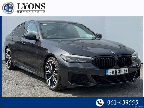 BMW 5-Series Saloon, Diesel, 2021, Grey