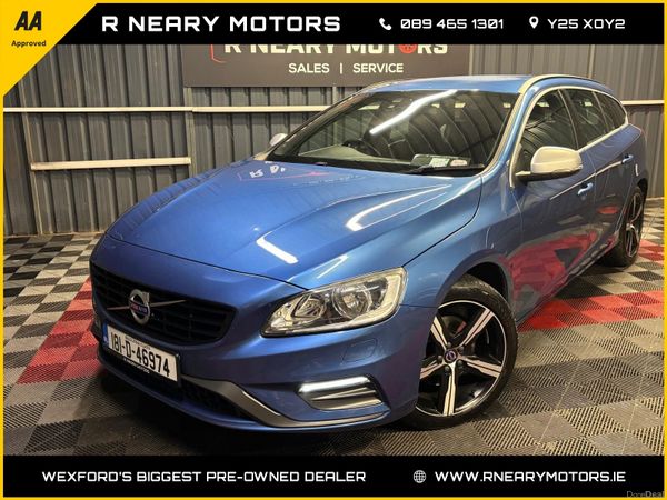 Volvo V60 Estate, Diesel, 2018, Blue