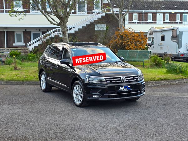 Volkswagen Tiguan Allspace SUV, Diesel, 2019, Black