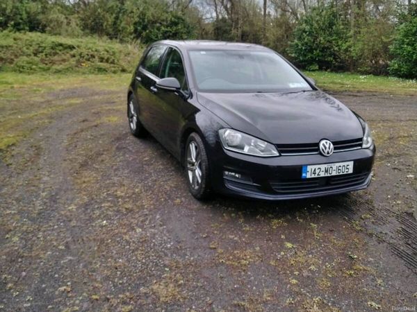 Volkswagen Golf Hatchback, Diesel, 2014, Black