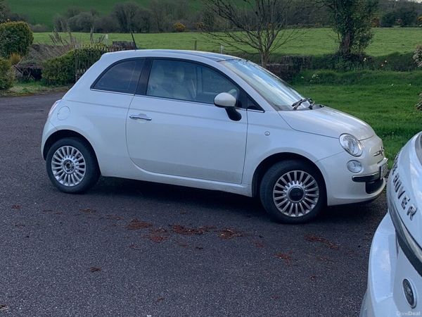 Fiat 500 Hatchback, Petrol, 2014, White
