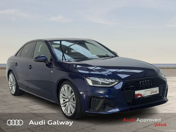 Audi A4 Saloon, Diesel, 2022, Blue