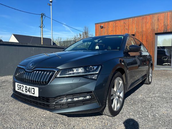 Skoda Superb Estate, Petrol Hybrid, 2022, Grey