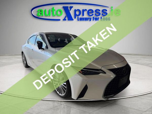 Lexus IS Saloon, Petrol Hybrid, 2023, White