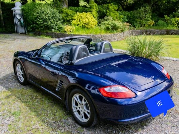 Porsche Boxster Convertible, Petrol, 2005, Blue