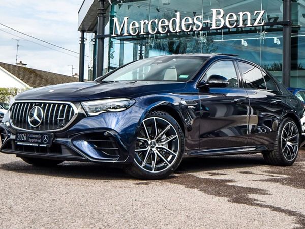 Mercedes-Benz E-Class Saloon, Petrol Plug-in Hybrid, 2026, Blue