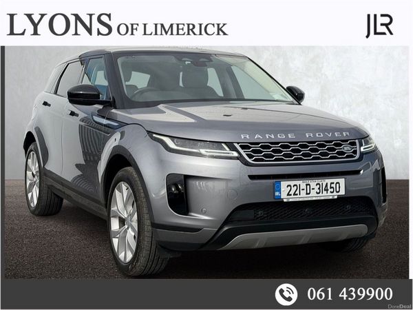 Land Rover Range Rover Evoque SUV, Petrol Plug-in Hybrid, 2022, Grey