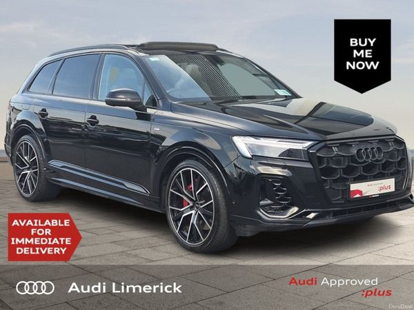 Audi Q7 SUV, Petrol Plug-in Hybrid, 2025, Black