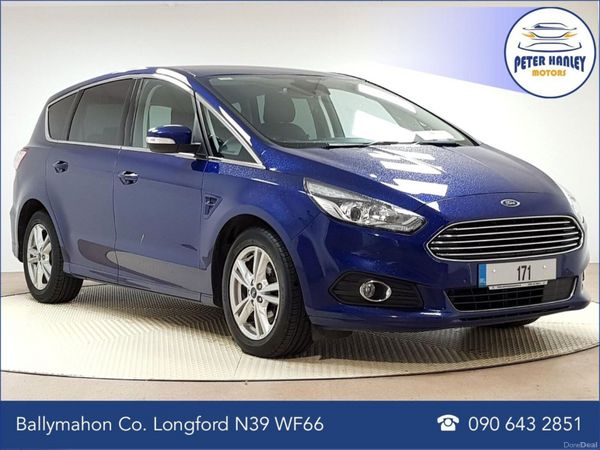 Ford S-Max MPV, Diesel, 2017, Blue