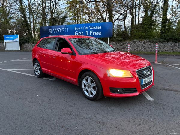 Audi A3 Hatchback, Petrol, 2009, Red