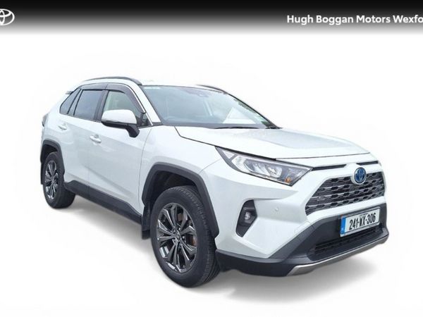 Toyota RAV4 SUV, Petrol Hybrid, 2024, White