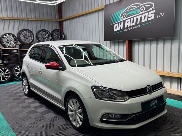 Volkswagen Polo Hatchback, Petrol, 2016, White