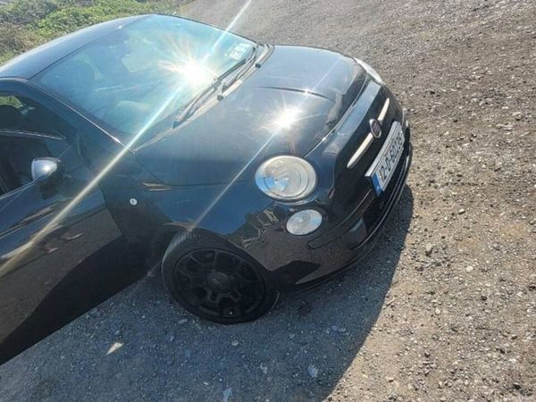 Fiat 500 Hatchback, Petrol, 2012, Black