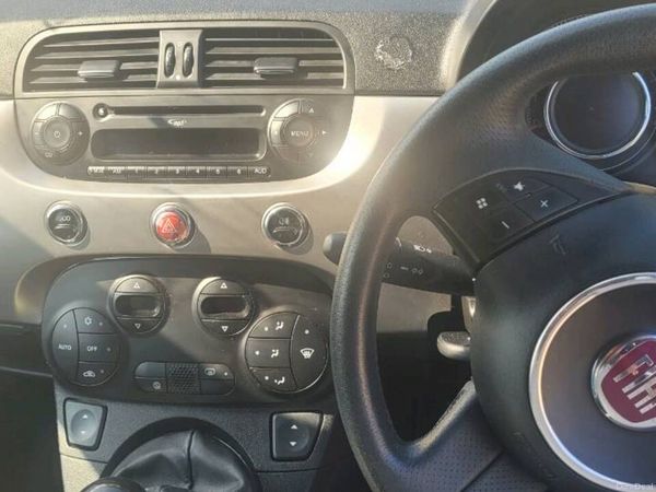 Fiat 500 Hatchback, Petrol, 2012, Black