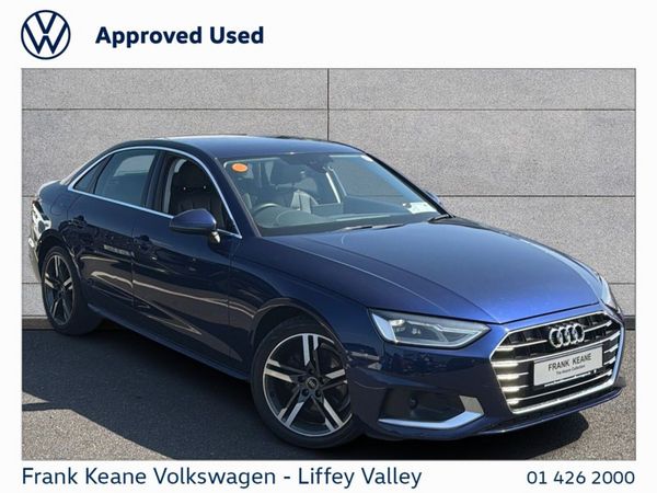 Audi A4 Saloon, Diesel, 2022, Blue