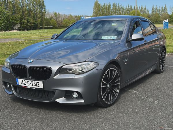 BMW 5-Series Saloon, Diesel, 2014, Grey