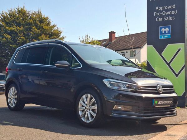 Volkswagen Touran MPV, Petrol, 2018, Black