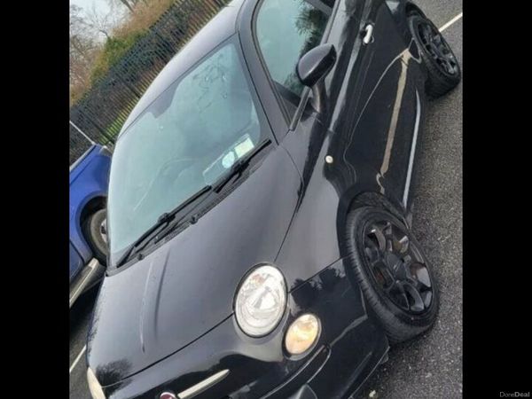 Fiat 500 Hatchback, Petrol, 2012, Black