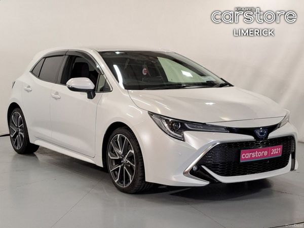 Toyota Corolla Hatchback, Petrol Hybrid, 2021, White