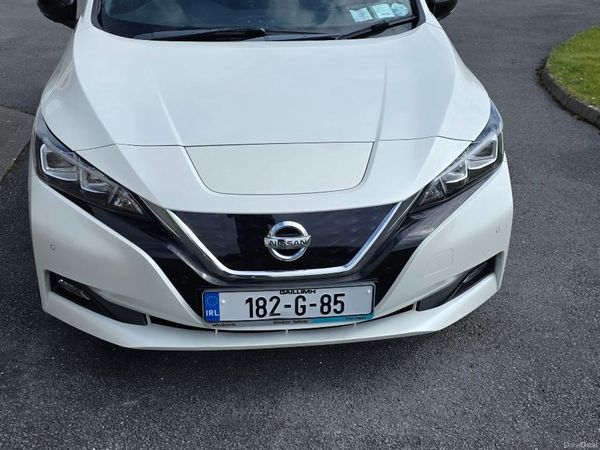Nissan Leaf Hatchback, Electric, 2018, White