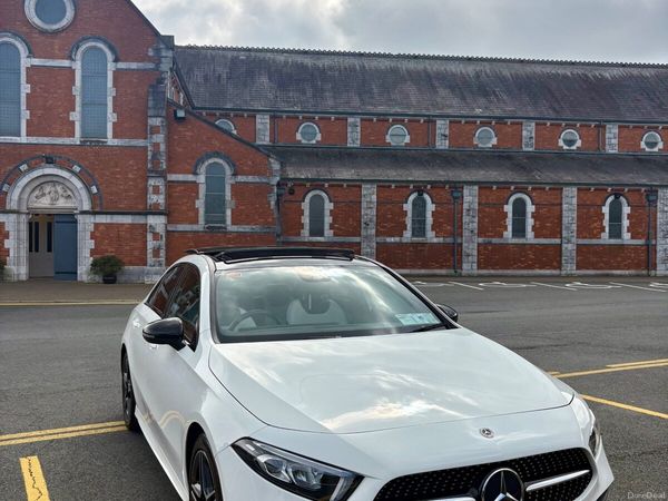 Mercedes-Benz A-Class Saloon, Petrol, 2021, White