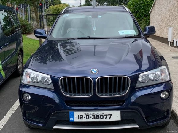 BMW X3 SUV, Diesel, 2012, Blue
