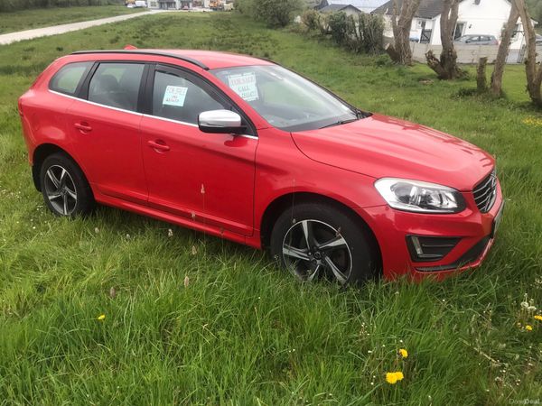 Volvo XC60 SUV, Diesel, 2016, Red