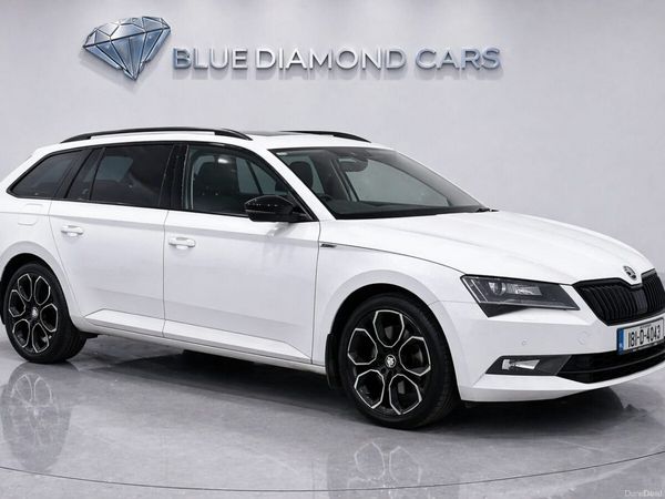 Skoda Superb Estate, Diesel, 2016, White