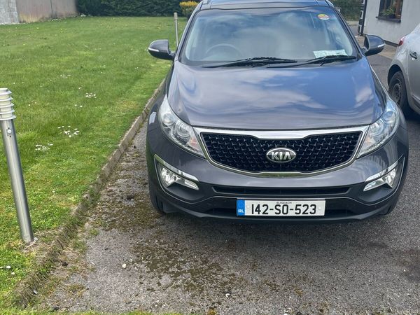 Kia Sportage SUV, Diesel, 2014, Silver