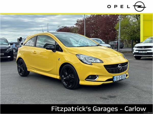 Opel Corsa Hatchback, Petrol, 2015, Yellow