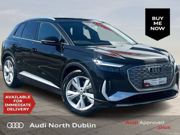 Audi Q4 e-tron SUV, Electric, 2022, Black