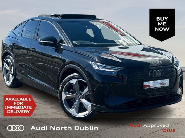 Audi Q4 e-tron SUV, Electric, 2024, Black