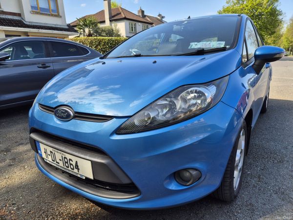 Ford Fiesta Hatchback, Petrol, 2011, Blue