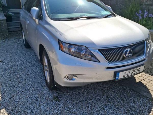 Lexus RX SUV, Petrol Hybrid, 2011, Silver