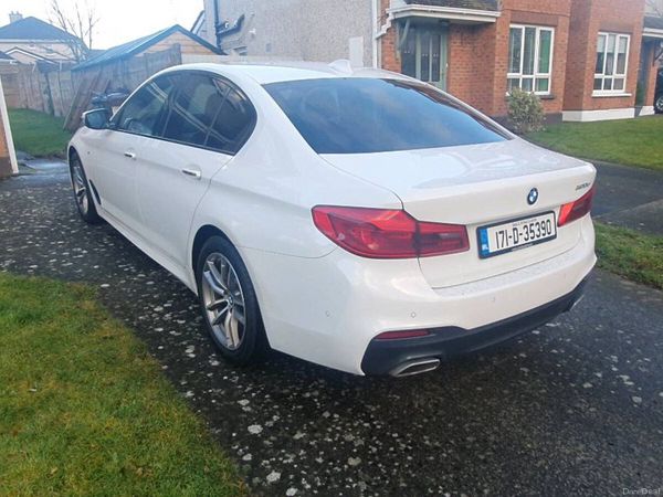 BMW 5-Series Saloon, Diesel, 2017, White